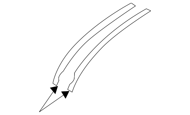 5C5-853-151-H-LY5 Деталь HOOD STRIPE