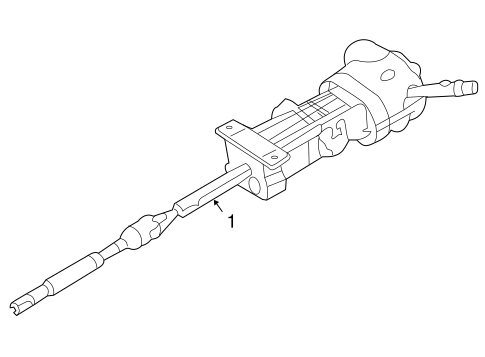 Colorado STEERING COLUMN ASSEMBLY 2