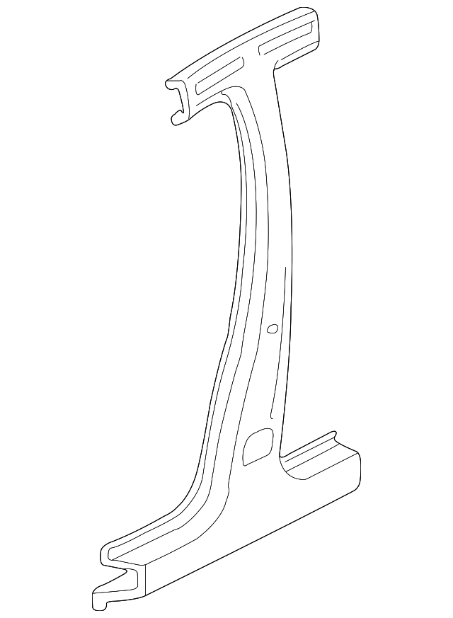 5012858AF Деталь CENTER PILLAR, RIGHT