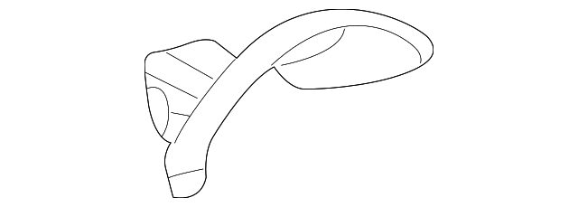 208-637-05-24 Деталь PILLAR PANEL, LEFT