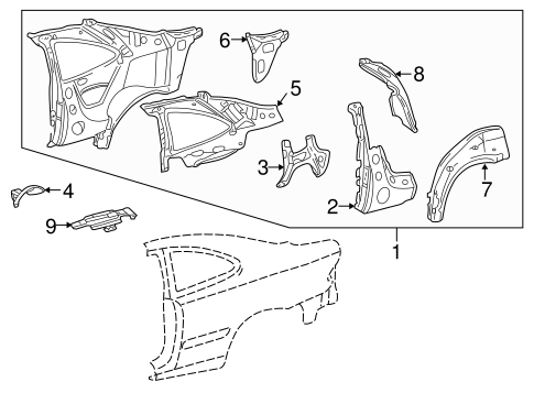 CLK320 INNER STRUCTURE 2