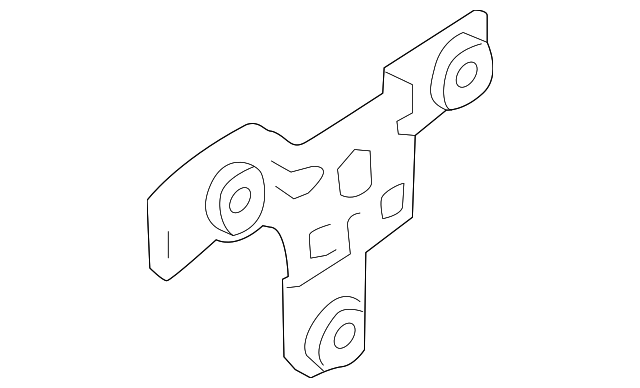 57161-2E000 Деталь POWER STEERING RESERVOIR MOUNT BRACKET