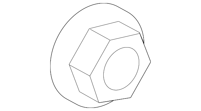 90080-17242 Деталь COMPRESSOR NUT