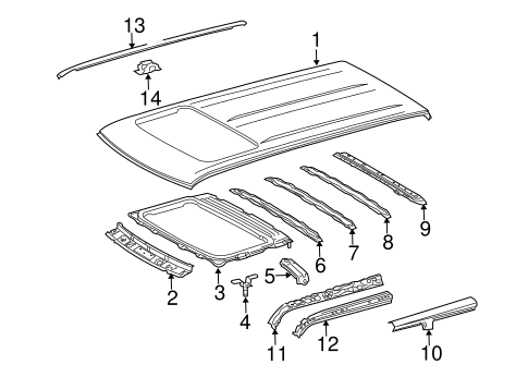 xB EXTERIOR TRIM - ROOF