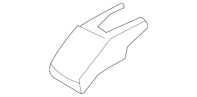 88561-3F000LK Деталь TRACK END COVER