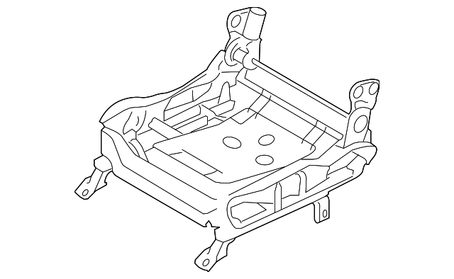 88601-3F700 Деталь SEAT TRACK