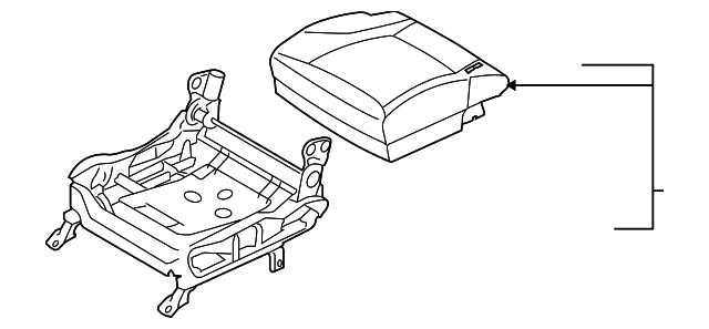 88200-3F431NF2 Деталь CUSHION ASSY