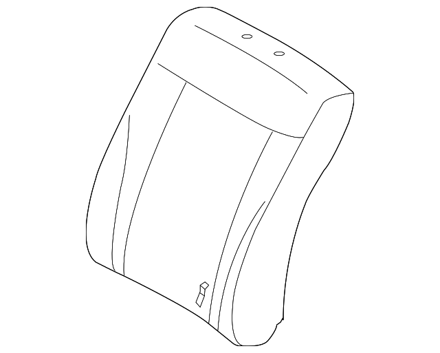 88460-3F100NF3 Деталь SEAT BACK COVER