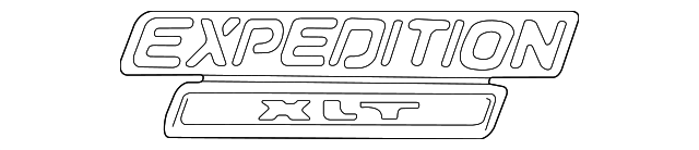 F75Z16720AB Деталь NAMEPLATE, LEFT