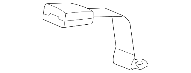 5HQ581J3AA Деталь BUCKLE END, LEFT