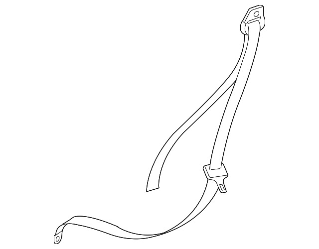 5HQ301J3AB Деталь RETRACTOR ASSY, LEFT