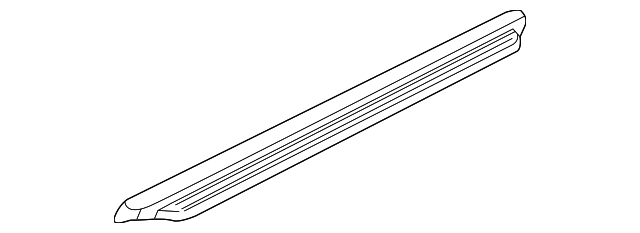7613166D00T01 Деталь SILL PLATE, RIGHT
