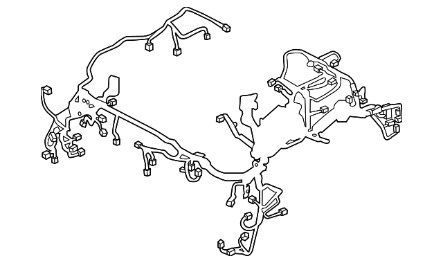 GJS1-67-010 Деталь WIRE HARNESS