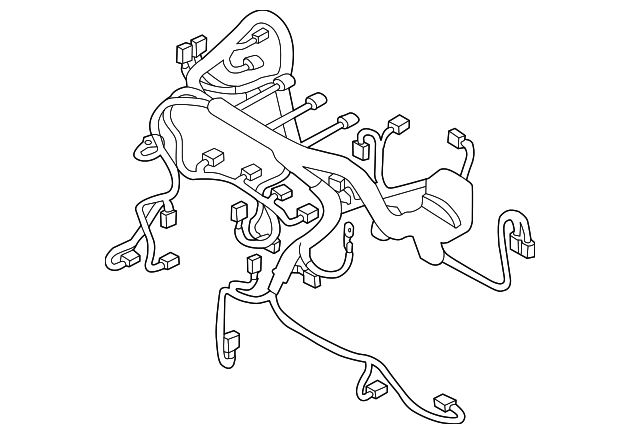 GJR9-67-020B Деталь ENGINE HARNESS