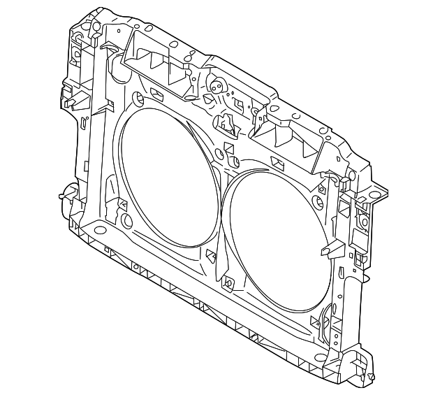 62500-1GR0A Деталь RADIATOR SUPPORT