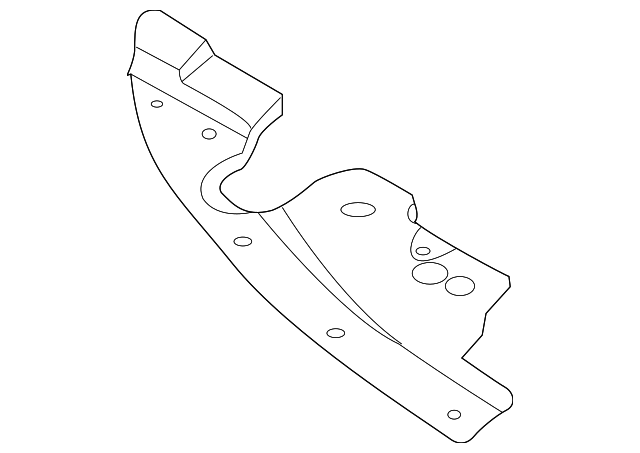 62580-1AA0A Деталь SIGHT SHIELD, RIGHT