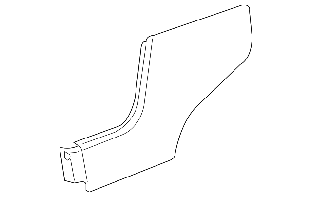 25874964 Деталь SIDE PANEL, RIGHT