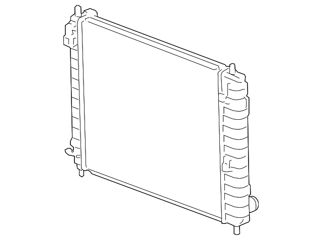 15940326 Деталь RADIATOR