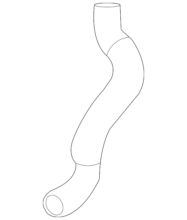 15940317 Деталь LOWER HOSE