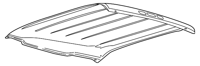 FL3Z-1850202-B Деталь ROOF PANEL
