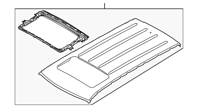 67111-2J010 Деталь ROOF PANEL