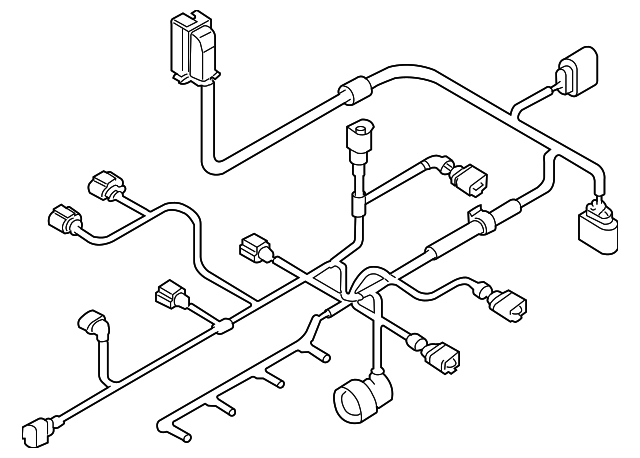 06F-972-619-AQ Деталь ENGINE HARNESS