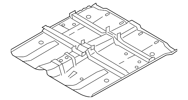 G4300-1GRMA FRONT FLOOR PAN