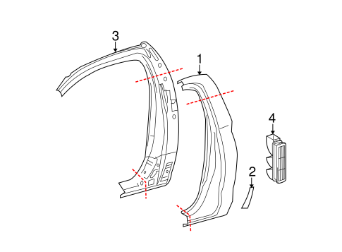 Tundra SIDE PANEL & COMPONENTS