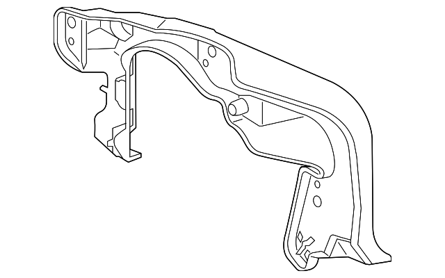 8144A-0E010 Деталь MOUNT BRACKET, LEFT