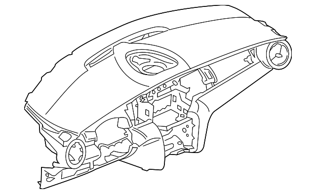 51459349638 Деталь INSTRUMENT PANEL