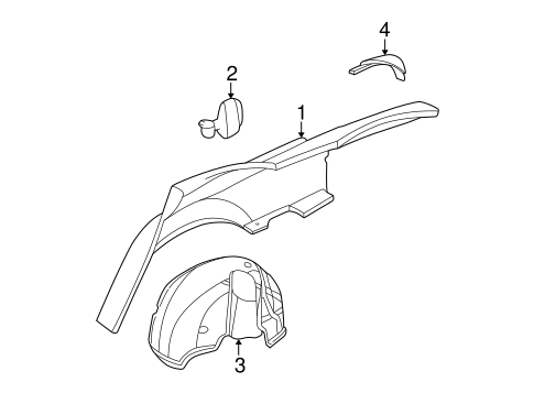 Intrepid QUARTER PANEL & COMPONENTS