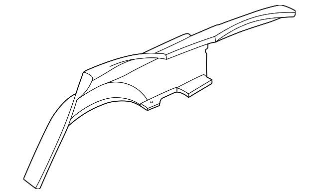 4575443AG Деталь QUARTER PANEL, LEFT