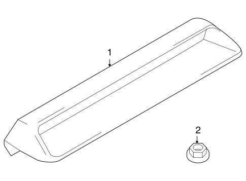 XG350 HIGH MOUNTED STOP LAMP