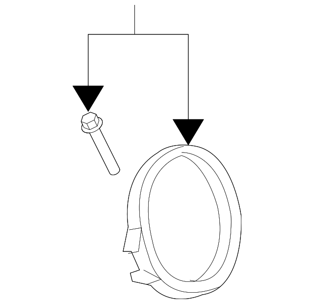 17314-RYE-A01 Деталь CLAMP, AIR FLOW (100.5)