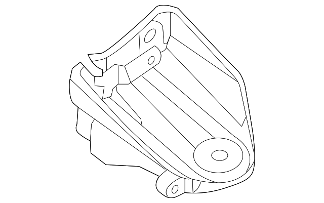 11333-JA10A REAR MOUNT BRKT