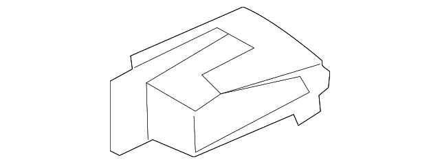 88562-3E131CY Деталь REAR COVER, LEFT