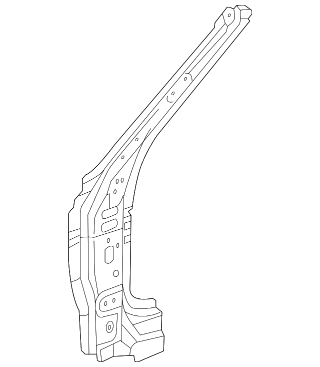 8V7-809-201-A Деталь OUTER HINGE PLR, LEFT