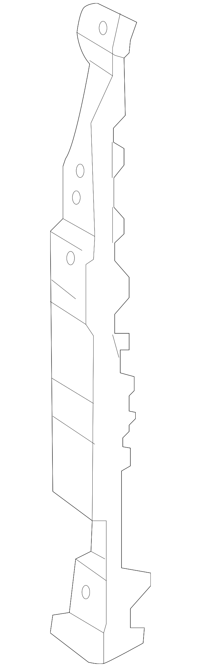 8V7-809-075 Деталь FENDER MTG BKT, LEFT