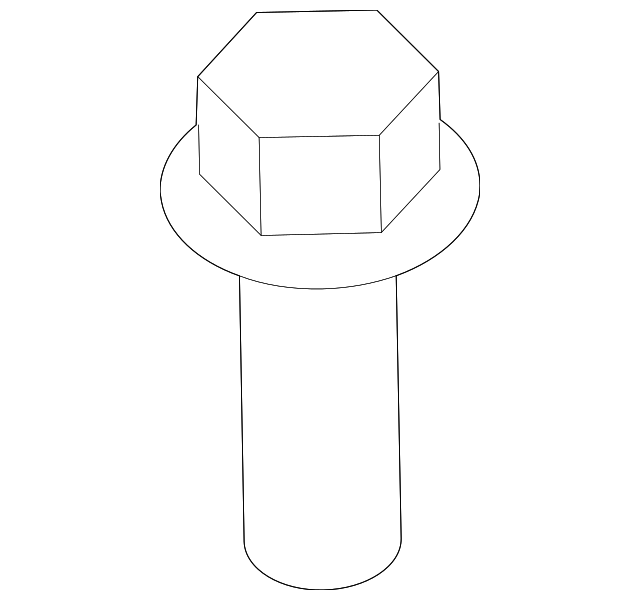 01125N0121 Деталь DYNAMIC DAMPER BOLT