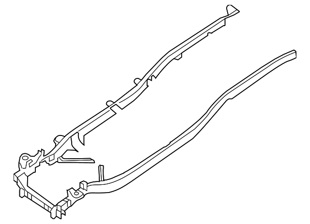5722082Z00 Деталь CROSSMEMBER