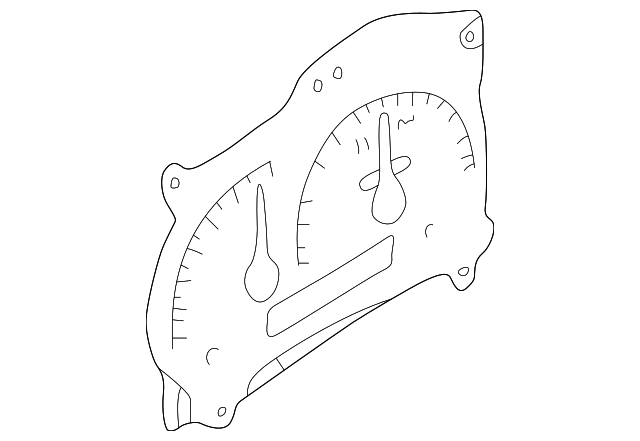 1F2255471A Деталь SPEEDOMETER