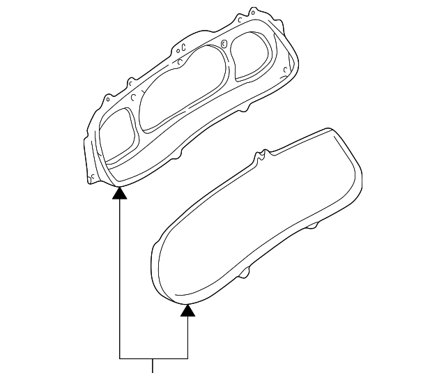 1F2155446 Деталь CLUSTER LENS