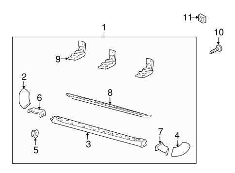 Explorer RUNNING BOARD