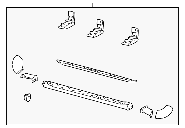 1L2Z16450DAA Деталь RUNNING BOARD, RIGHT