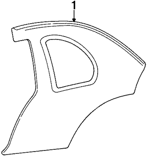 Neon INTERIOR TRIM - QUARTER PANELS 2