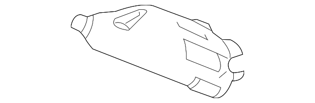 CV6Z-5E258-A CONVERTER SHIELD