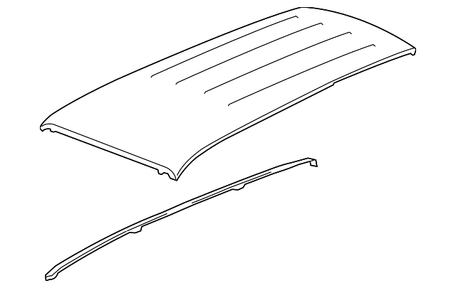 25992219 Деталь ROOF PANEL