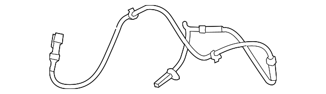 CB5Z-2C204-A Деталь ABS SENSOR, RIGHT