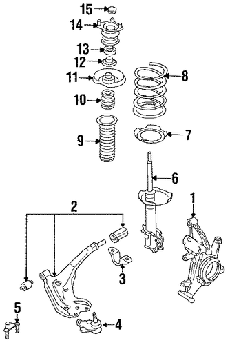Quest SUSPENSION COMPONENTS