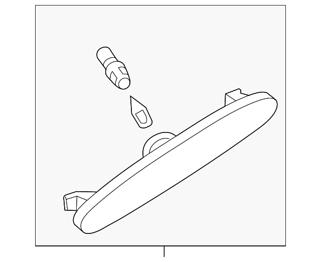 GK2A-51-5F0A Деталь SIDE MARKER LAMP, RIGHT